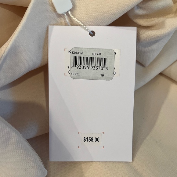 Cream Gal Meets Glam Dress - Picture 2 of 6